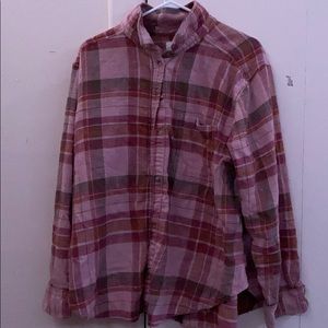 Multi colored flannel